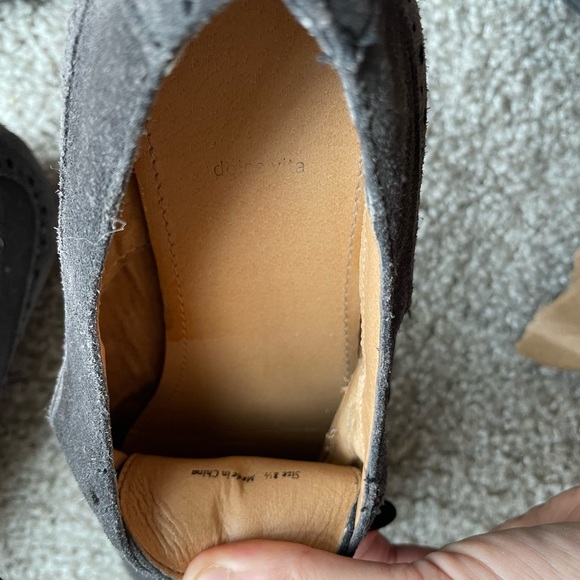 Dolce Vita Suede Oxfords - Picture 4 of 4